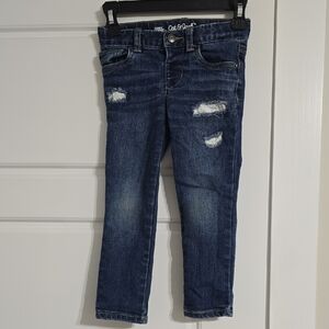 Cat & Jack Blue Distressed Kids Jeans